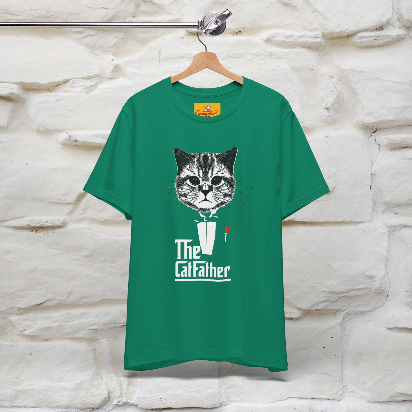''The Cat Father T-Shirt''| Iconic Cat Lover Tee | Nunu&Miao Studio - Nunu&Miao Studio