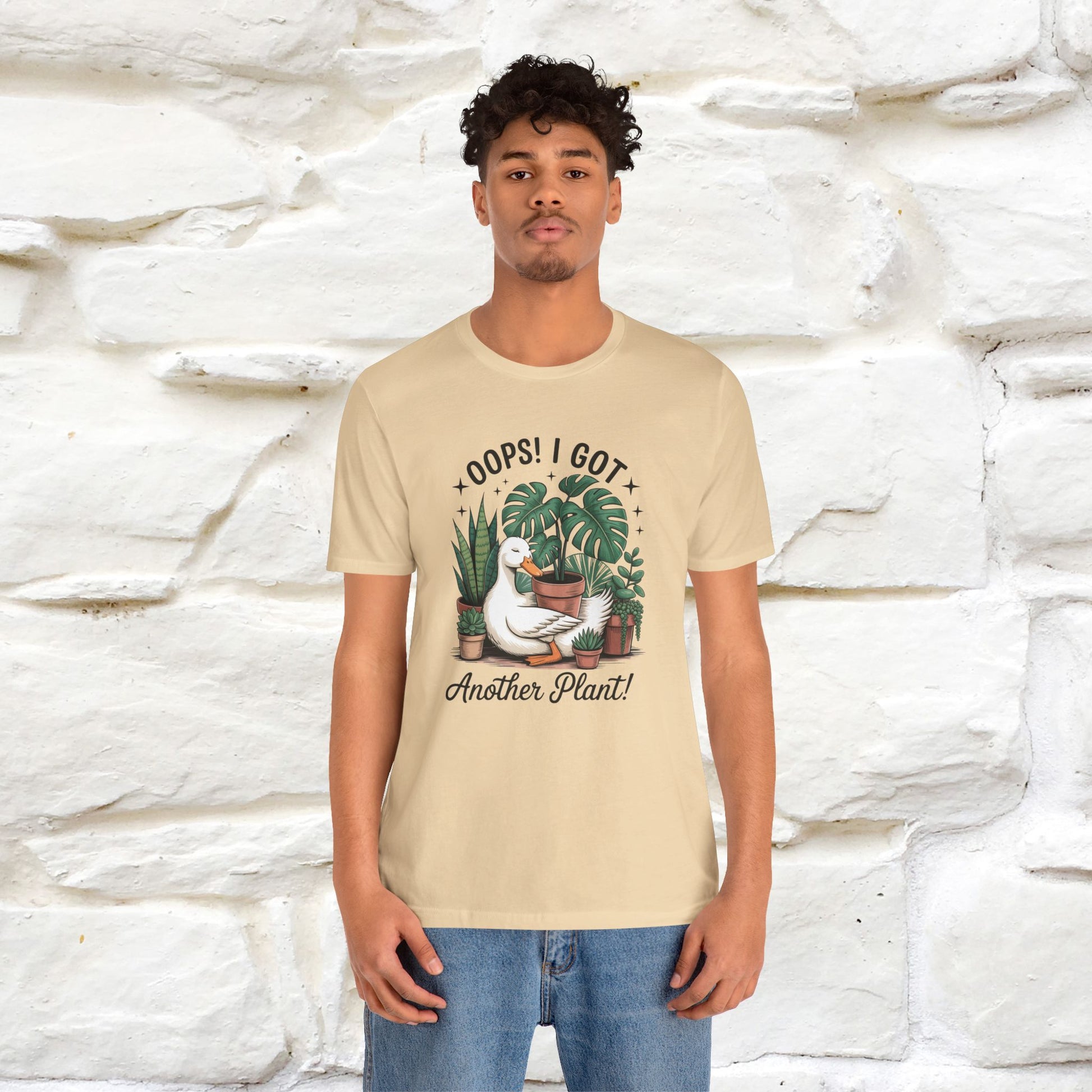 "Oops! I Got Another Plant" Plant T-shirt |Nunu&Miao Studio - Nunu&Miao Studio