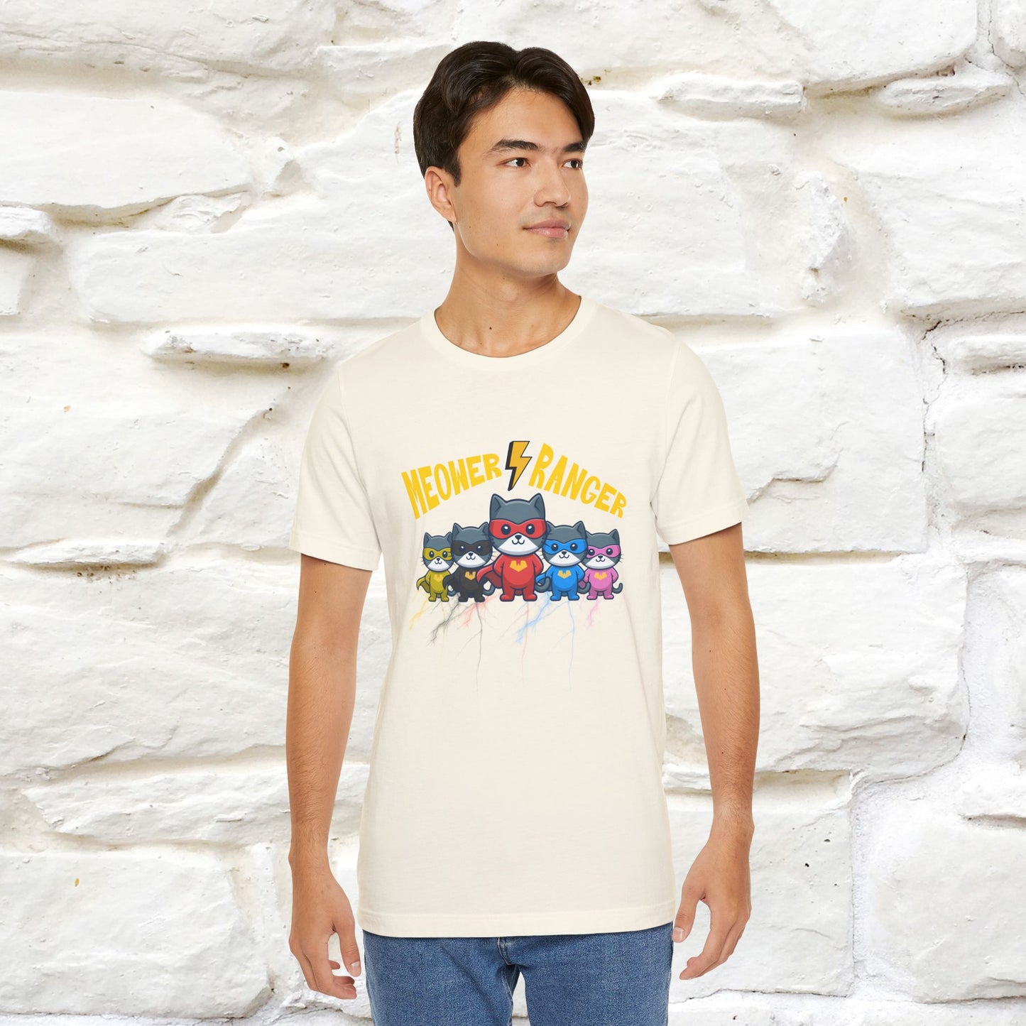''Meower Ranger''| CatT-Shirt | Nunu&Miao Studio - Nunu&Miao Studio