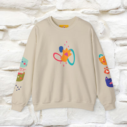 ''Catnaval'' |Cat Sweatshirt | Nunu&Miao Studio