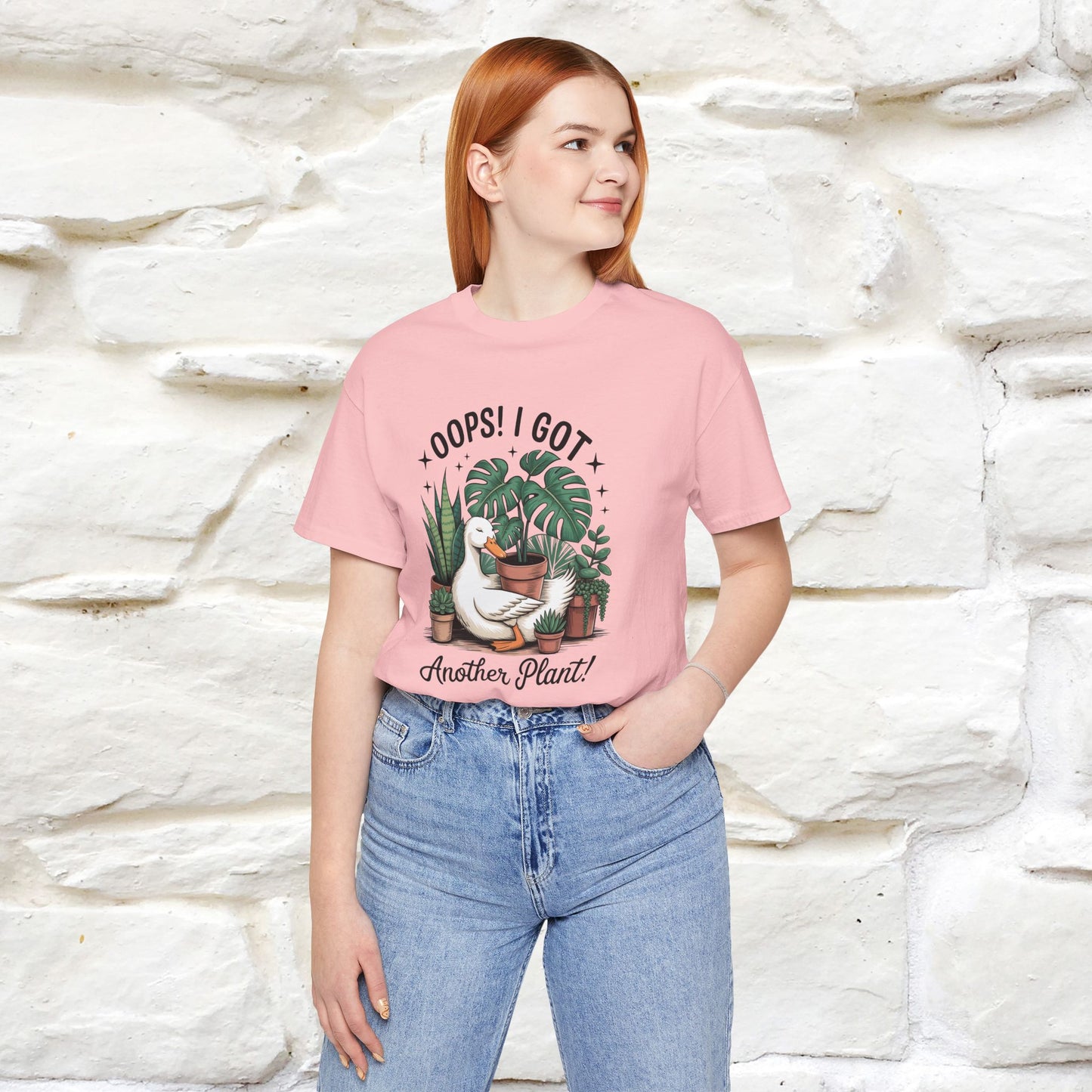 "Oops! I Got Another Plant" Plant T-shirt |Nunu&Miao Studio - Nunu&Miao Studio