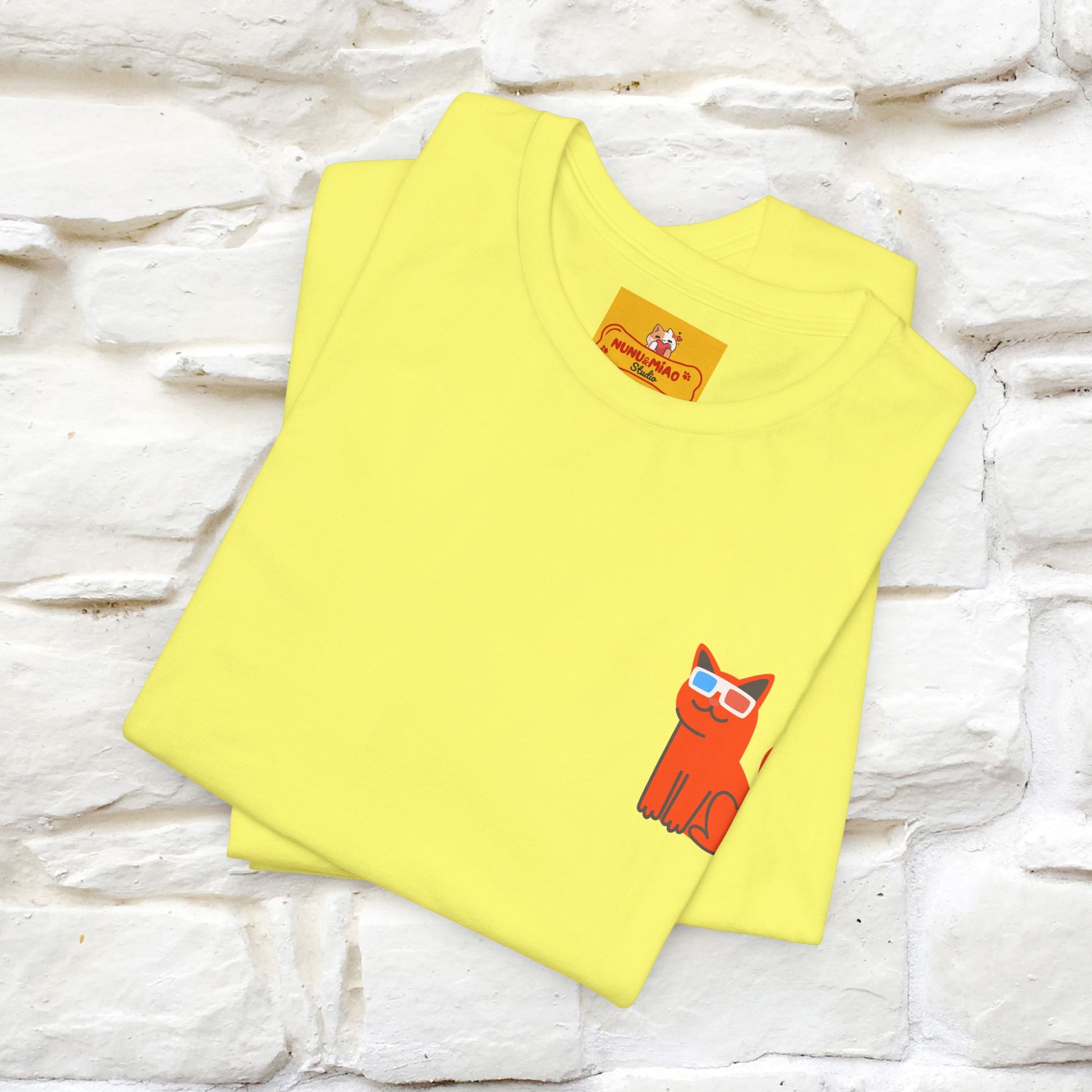 "See the Good in Yourself and Others" Cat T-Shirt | Front & Back Design | Nunu&Miao Studio - Nunu&Miao Studio