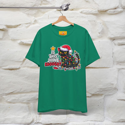 “Is This Jolly Enough?” | Cat T-Shirt | Nunu&Miao Studio