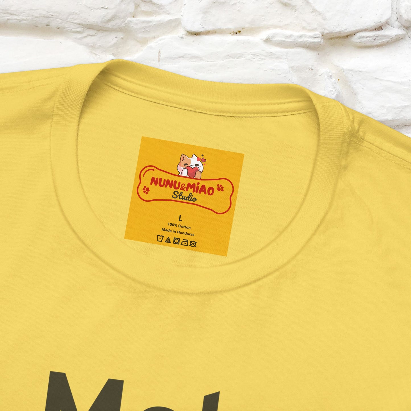 "Meh" Cute T-shirt |Nunu&Miao Studio - Nunu&Miao Studio