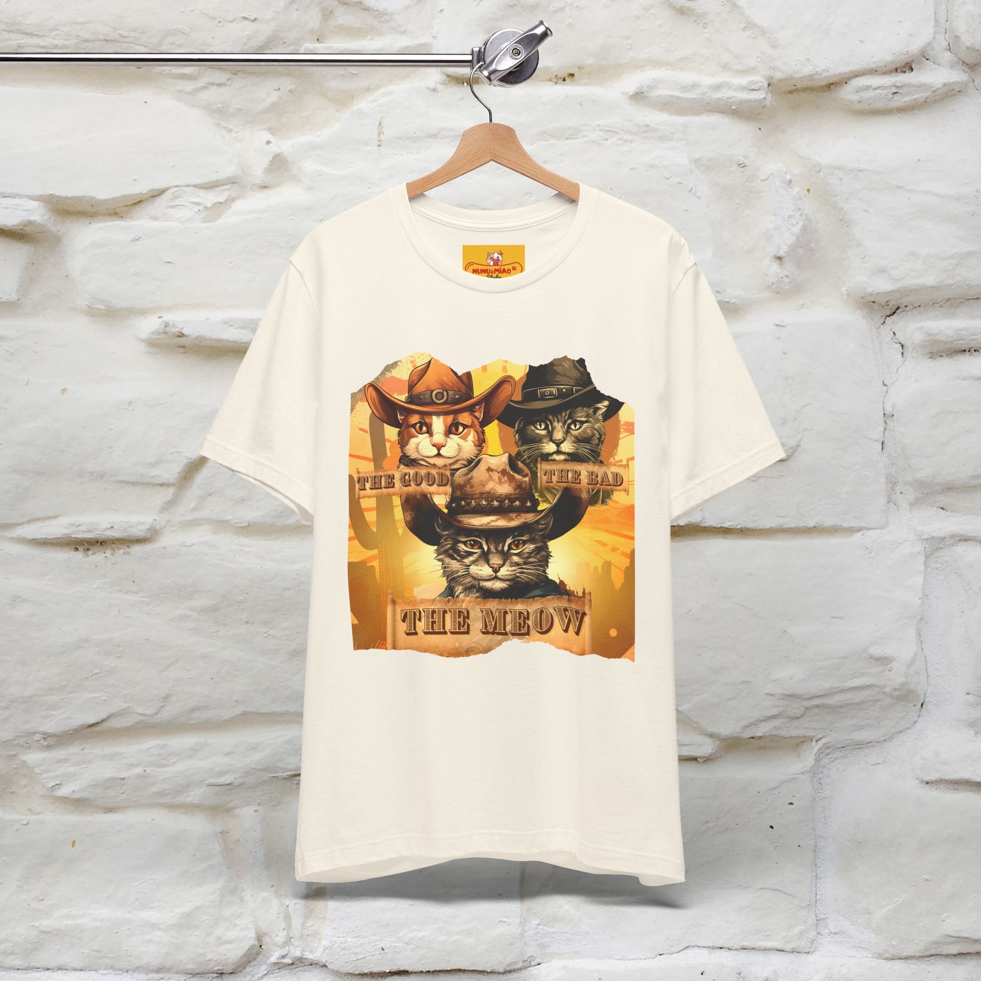 ''The Good, the Bad, and the Meow''| CatT-Shirt | Nunu&Miao Studio - Nunu&Miao Studio