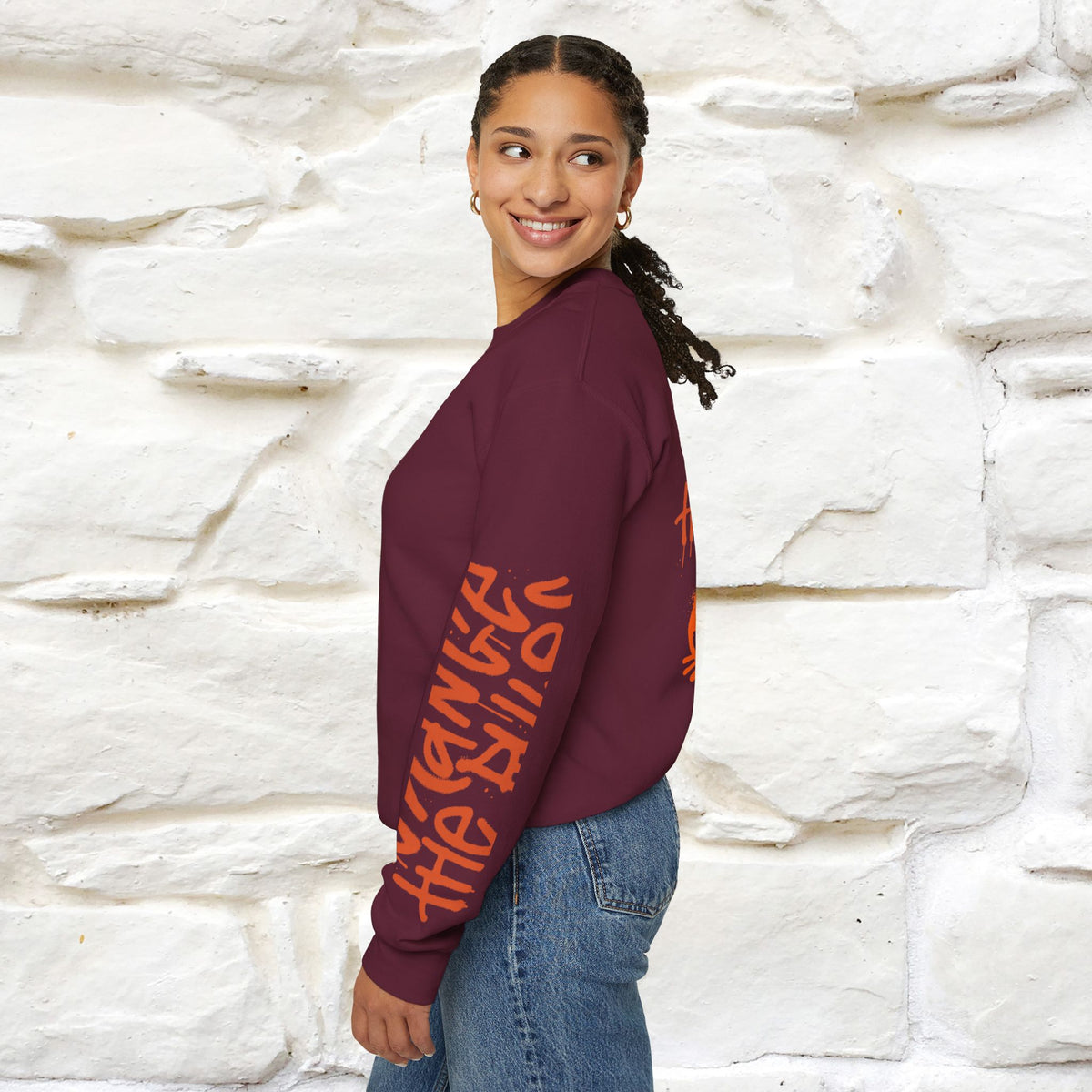 "Change The Rules'' |Cat Sweatshirt | Nunu&Miao Studio