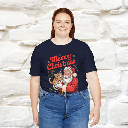 “Meowy Christmas” | Cat T-Shirt | Nunu&Miao Studio