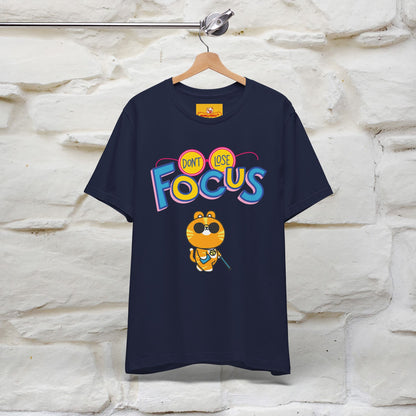 ''Don’t Lose Focus'' Cat T-Shirt | Nunu&Miao Studio - Nunu&Miao Studio