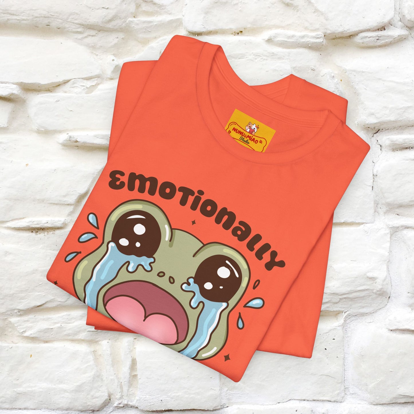 "Emotionally Fragile Handle With Care " Funny T-shirt |Nunu&Miao Studio - Nunu&Miao Studio