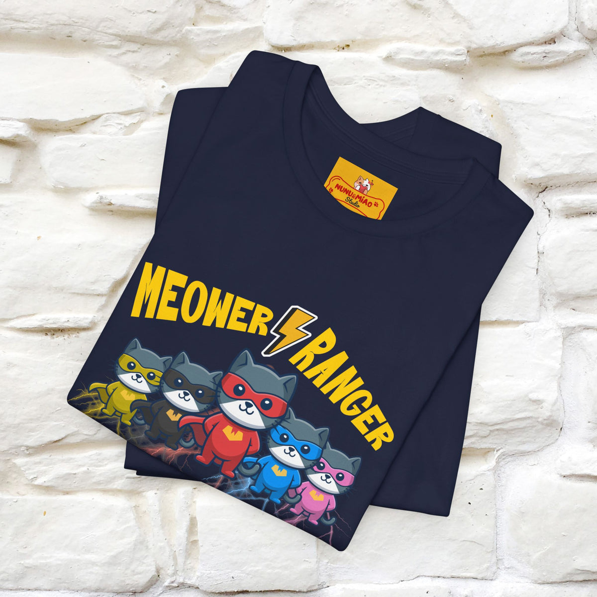 ''Meower Ranger''| CatT-Shirt | Nunu&Miao Studio
