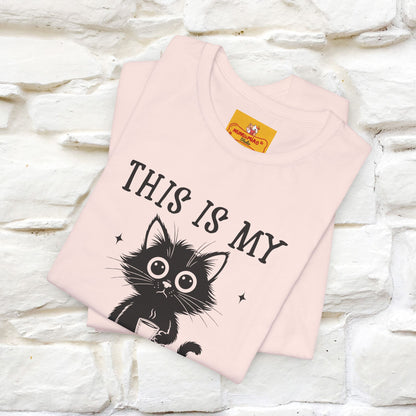 "This is My Awake Face" Cat T-Shirt | Funny Design | Nunu&Miao Studio - Nunu&Miao Studio