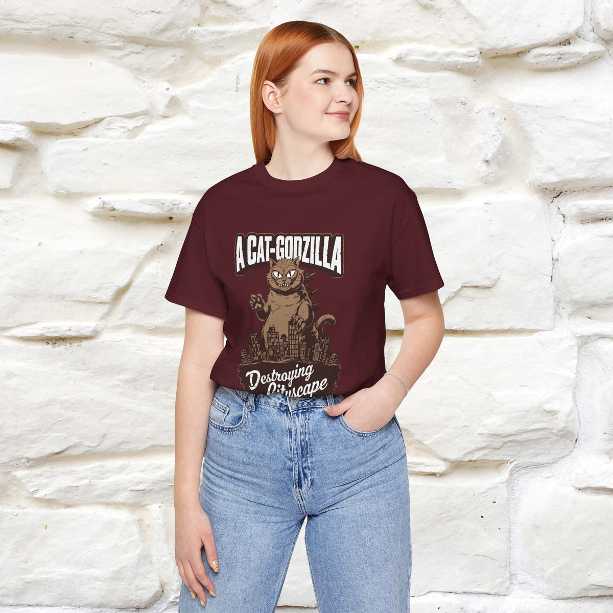 ''A Cat-Godzilla ''| CatT-Shirt | Nunu&Miao Studio