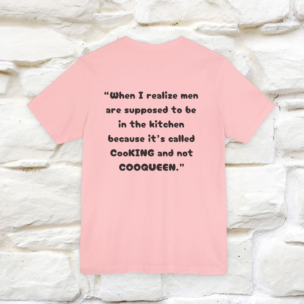’“When I realize men are ...." Funny Cat T-Shirt | Nunu&Miao Studio