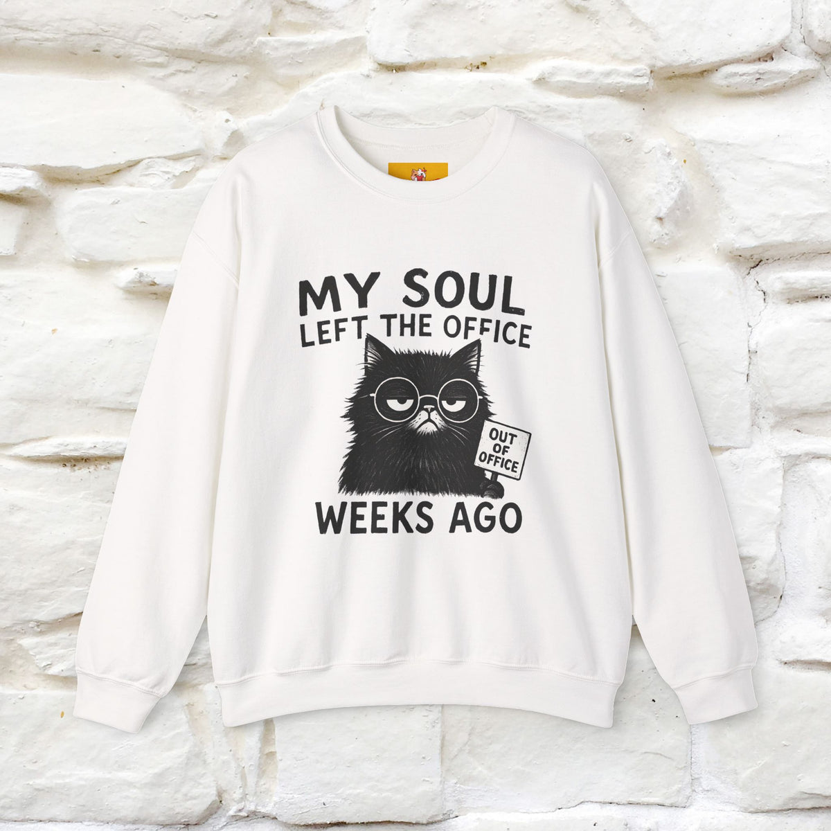 ''My Sould Left The ...'' | Cute Cat Sweatshirt | Nunu&Miao Studio