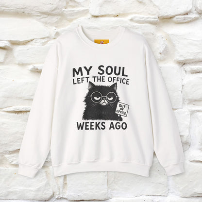 ''My Sould Left The ...'' | Cute Cat Sweatshirt | Nunu&Miao Studio