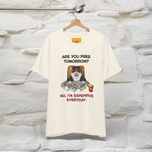 “Are You Fee Tomorrow?” | Cat T-Shirt | Nunu&Miao Studio