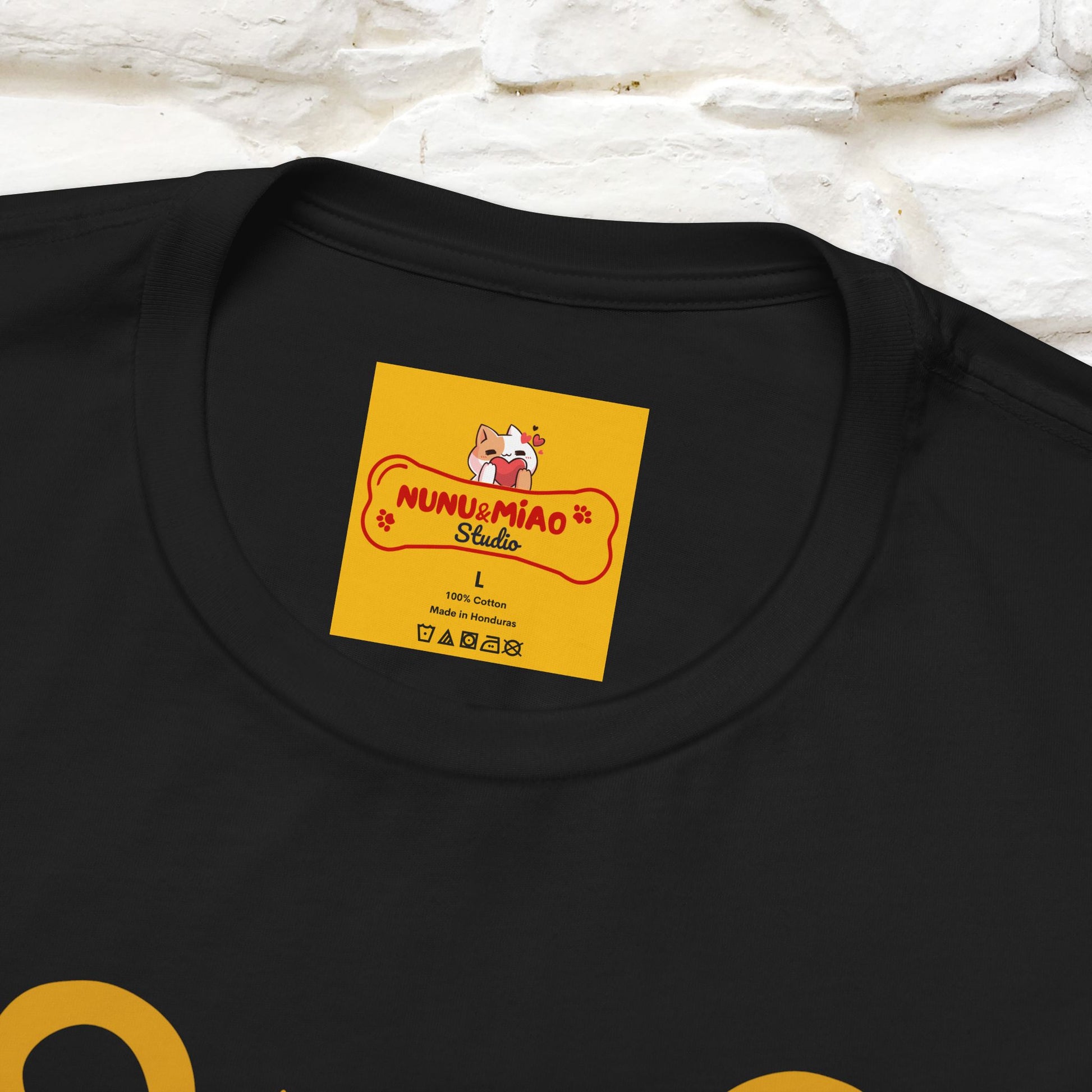 ''Power'' | Cat T-Shirt Front and Back Design | Nunu&Miao Studio - Nunu&Miao Studio