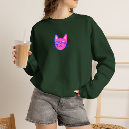 "Be The Energy ...'' |Cat Sweatshirt | Nunu&Miao Studio