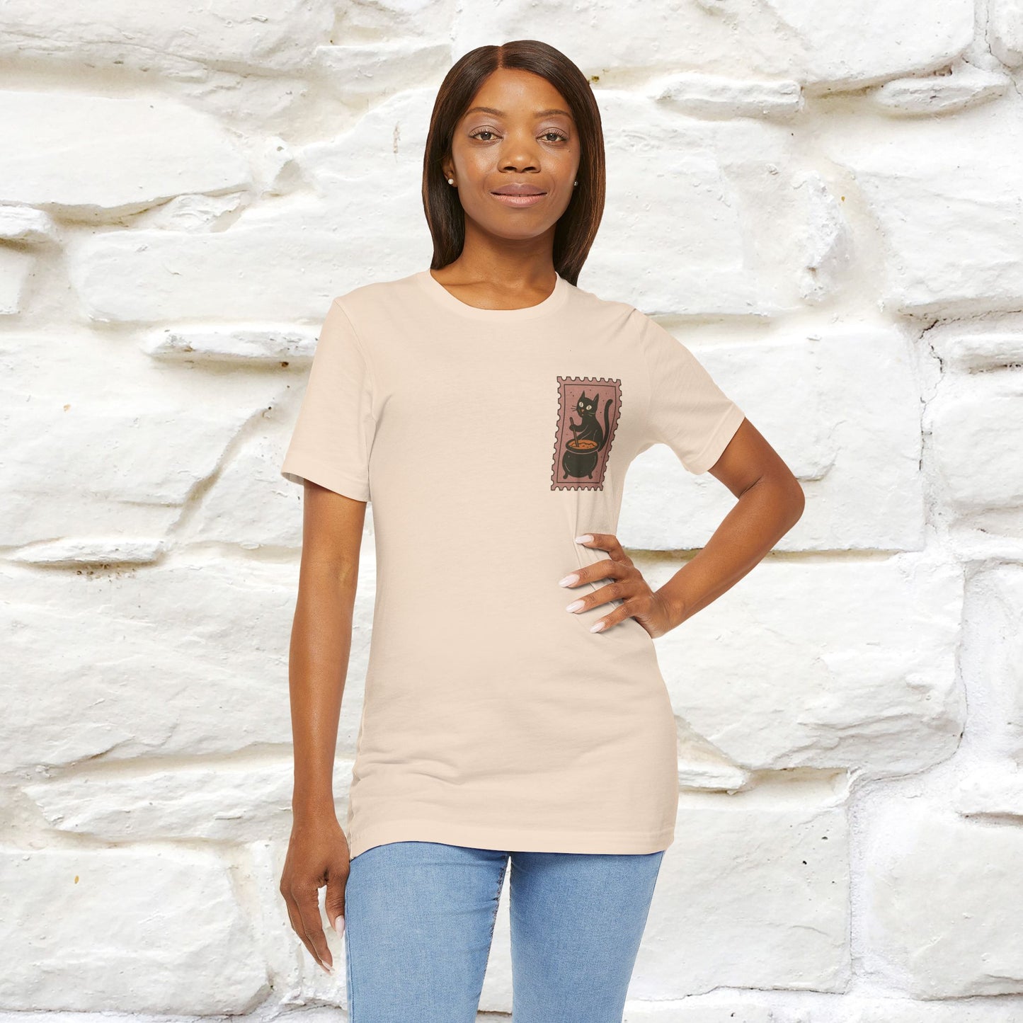 "Let-s Get Halloweeind" Hakkoween Cat T-shirt |Nunu&Miao Studio - Nunu&Miao Studio