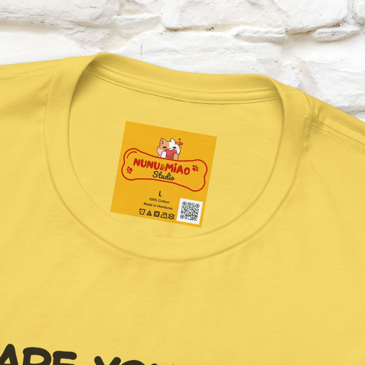 “Are You Fee Tomorrow?” | Cat T-Shirt | Nunu&Miao Studio