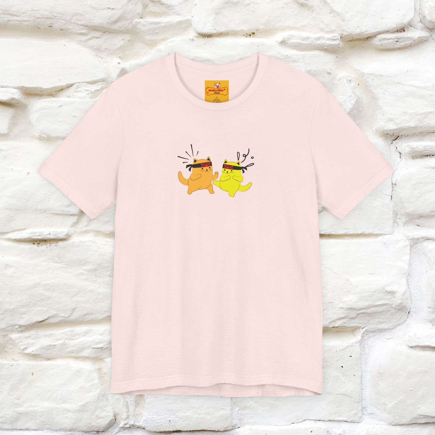 "You Have the Power to Protect Your Peace" Cat T-Shirt| Front & Back Design | Nunu&Miao Studio - Nunu&Miao Studio