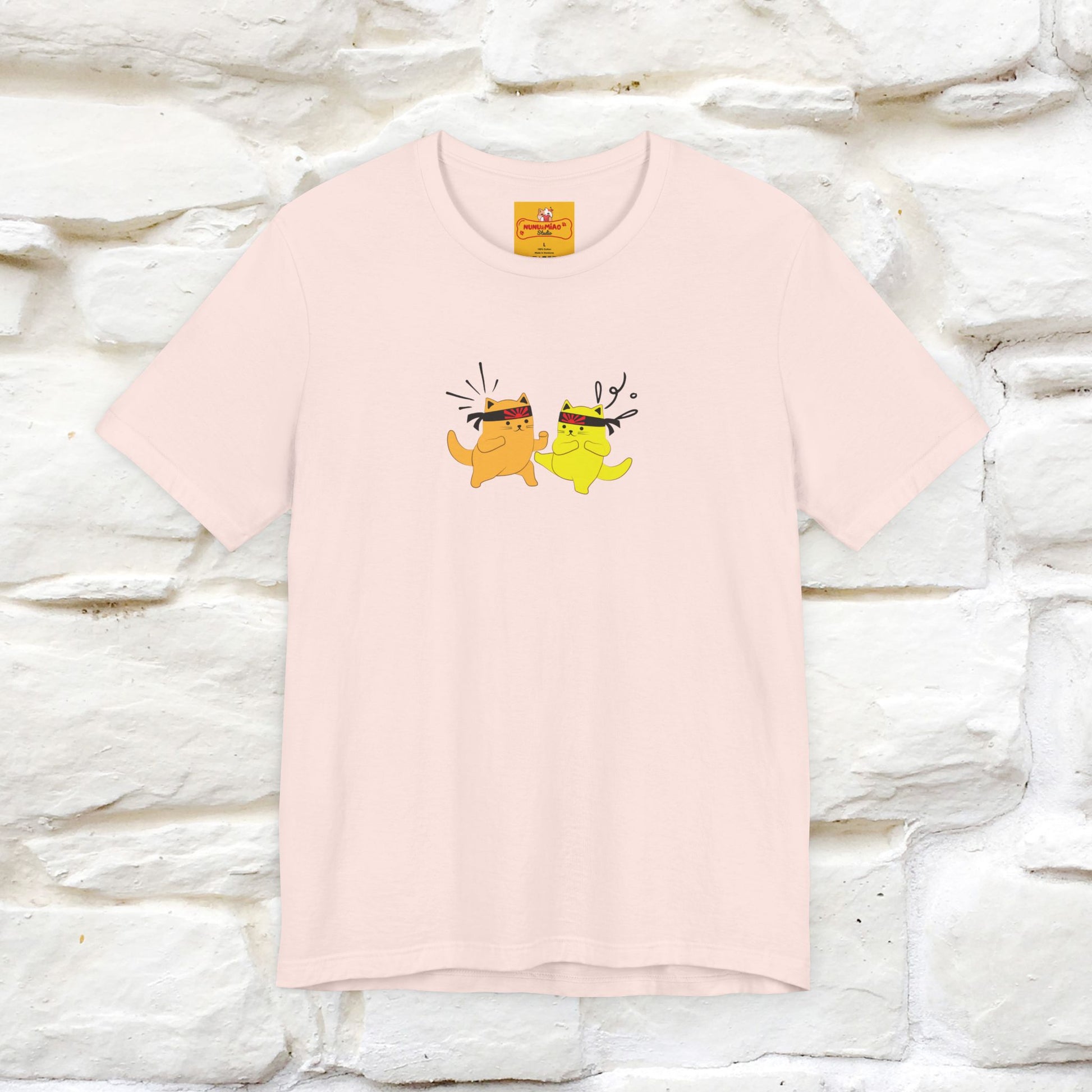 "You Have the Power to Protect Your Peace" Cat T-Shirt| Front & Back Design | Nunu&Miao Studio - Nunu&Miao Studio