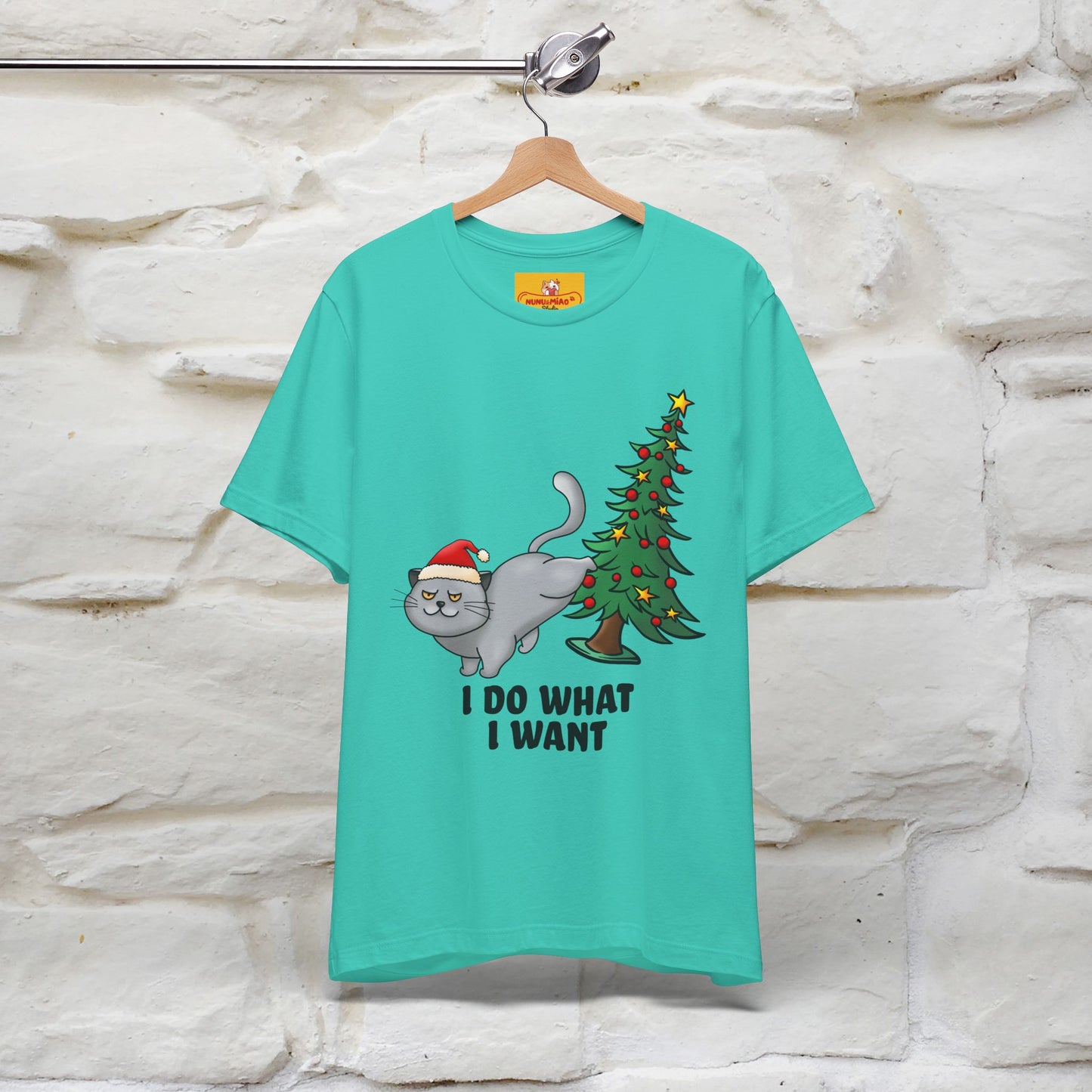 "I Do What I Want" |Funny Cat T-Shirt | Nunu&Miao Studio
