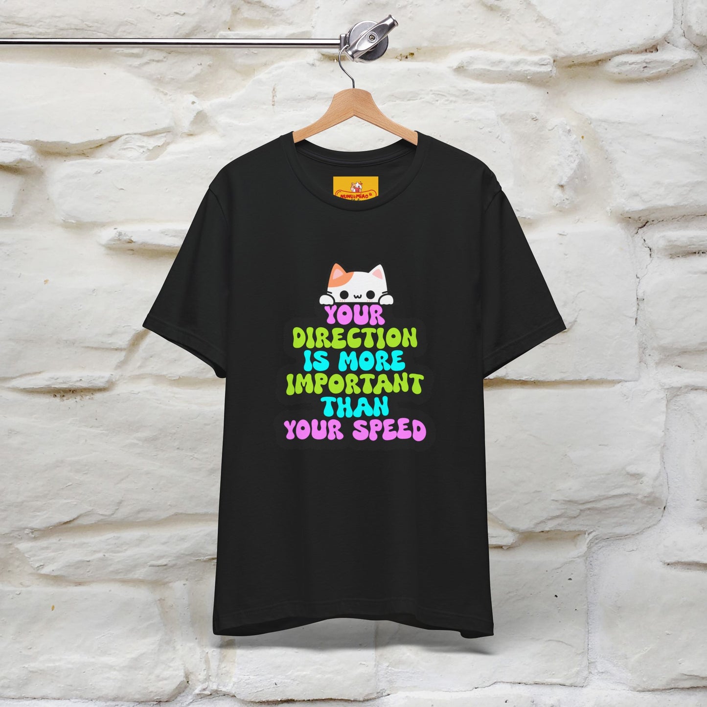 "Your Direction Is More ..." |  Cat T-shirt | Nunu&Miao Studio - Nunu&Miao Studio
