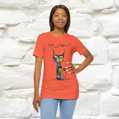 "Enigma" Cat T-shirt |Nunu&Miao Studio - Nunu&Miao Studio