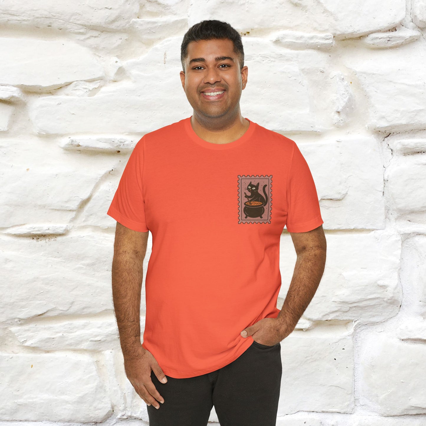 "Let-s Get Halloweeind" Hakkoween Cat T-shirt |Nunu&Miao Studio - Nunu&Miao Studio