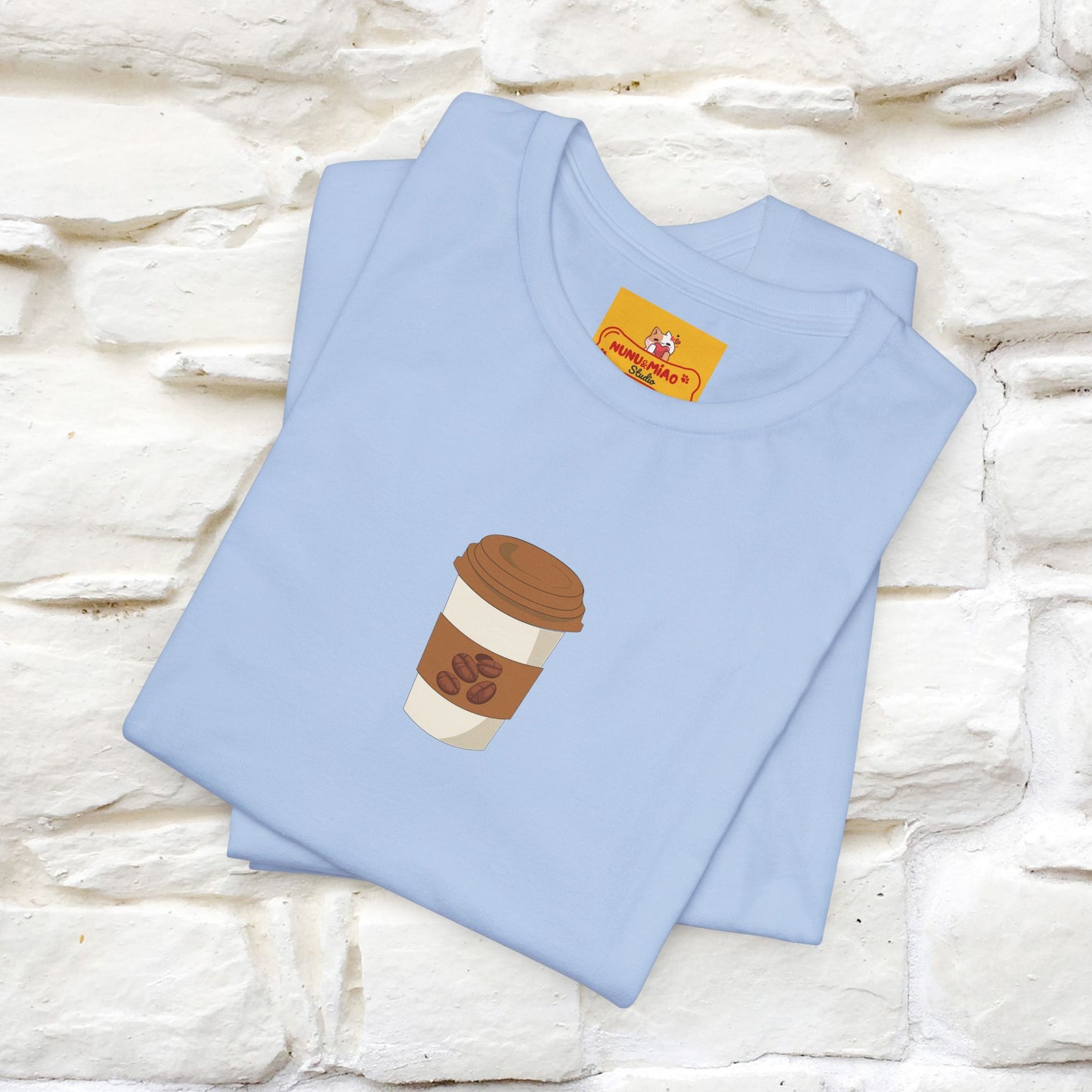 "Where Is My Coffe?" Cat T-Shirt | Front & Back Design | Nunu&Miao Studio
