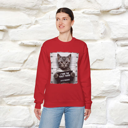 "I Tore The Toilet Paper.'' |Cat Sweatshirt | Nunu&Miao Studio