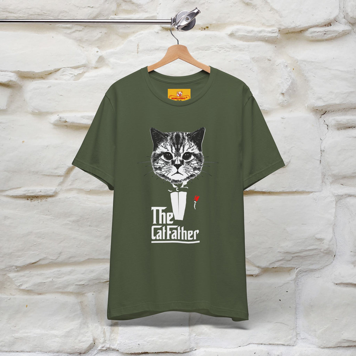 ''The Cat Father T-Shirt''| Iconic Cat Lover Tee | Nunu&Miao Studio