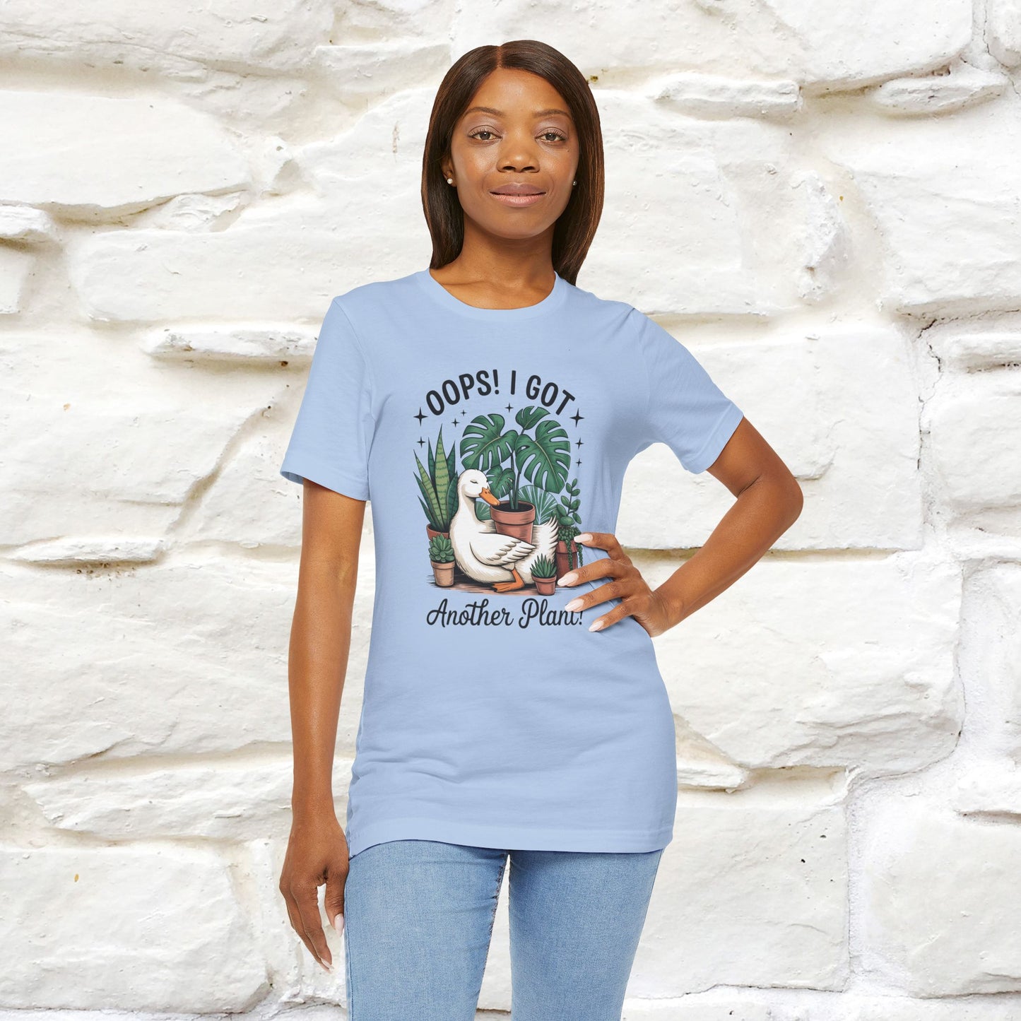 "Oops! I Got Another Plant" Plant T-shirt |Nunu&Miao Studio - Nunu&Miao Studio