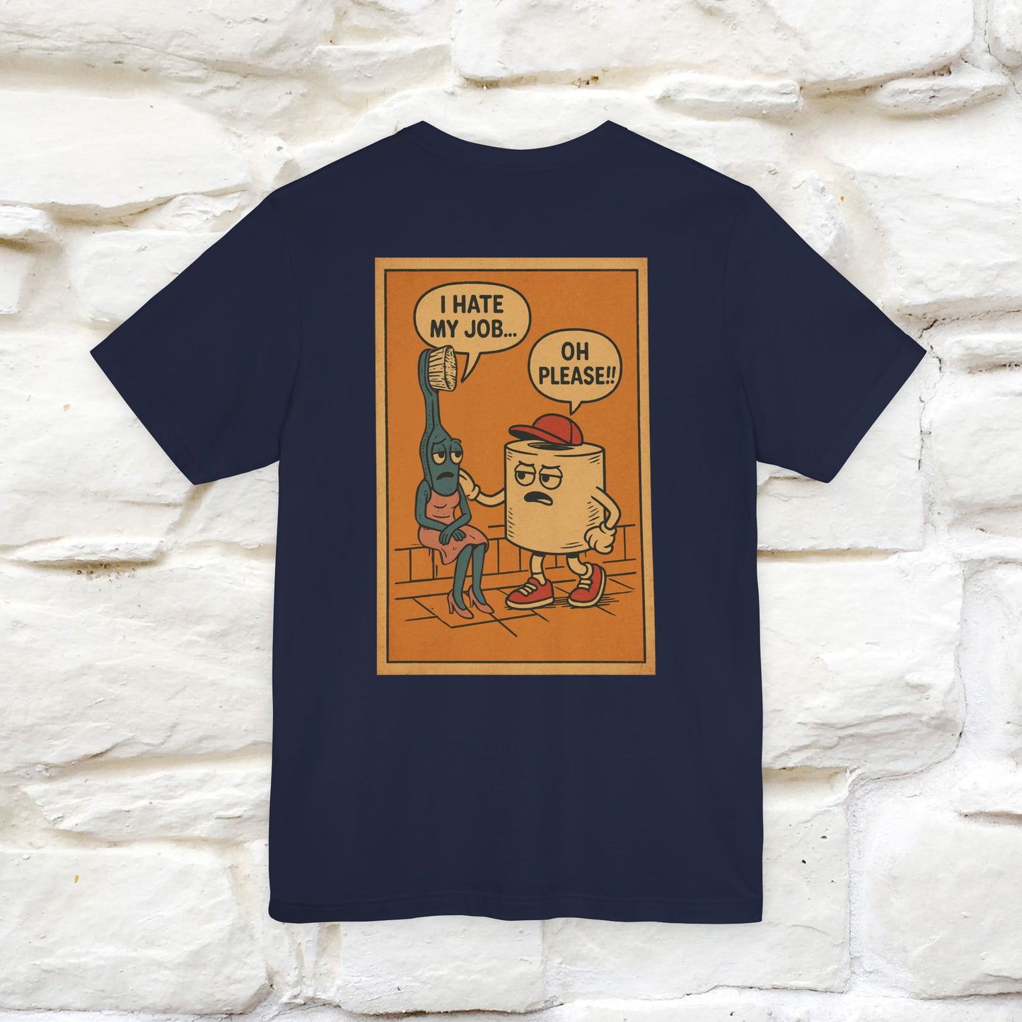 "I Hate My Job ... Oh Please" Funny Cat T-shirt |Nunu&Miao Studio - Nunu&Miao Studio