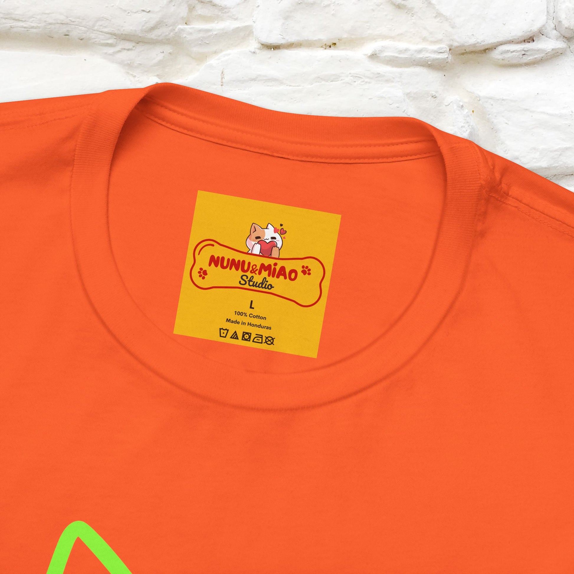 ''Everything Will Be Ok '' Cat T-Shirt Front and Back Design | Nunu&Miao Studio - Nunu&Miao Studio