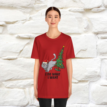 "I Do What I Want" |Funny Cat T-Shirt | Nunu&Miao Studio