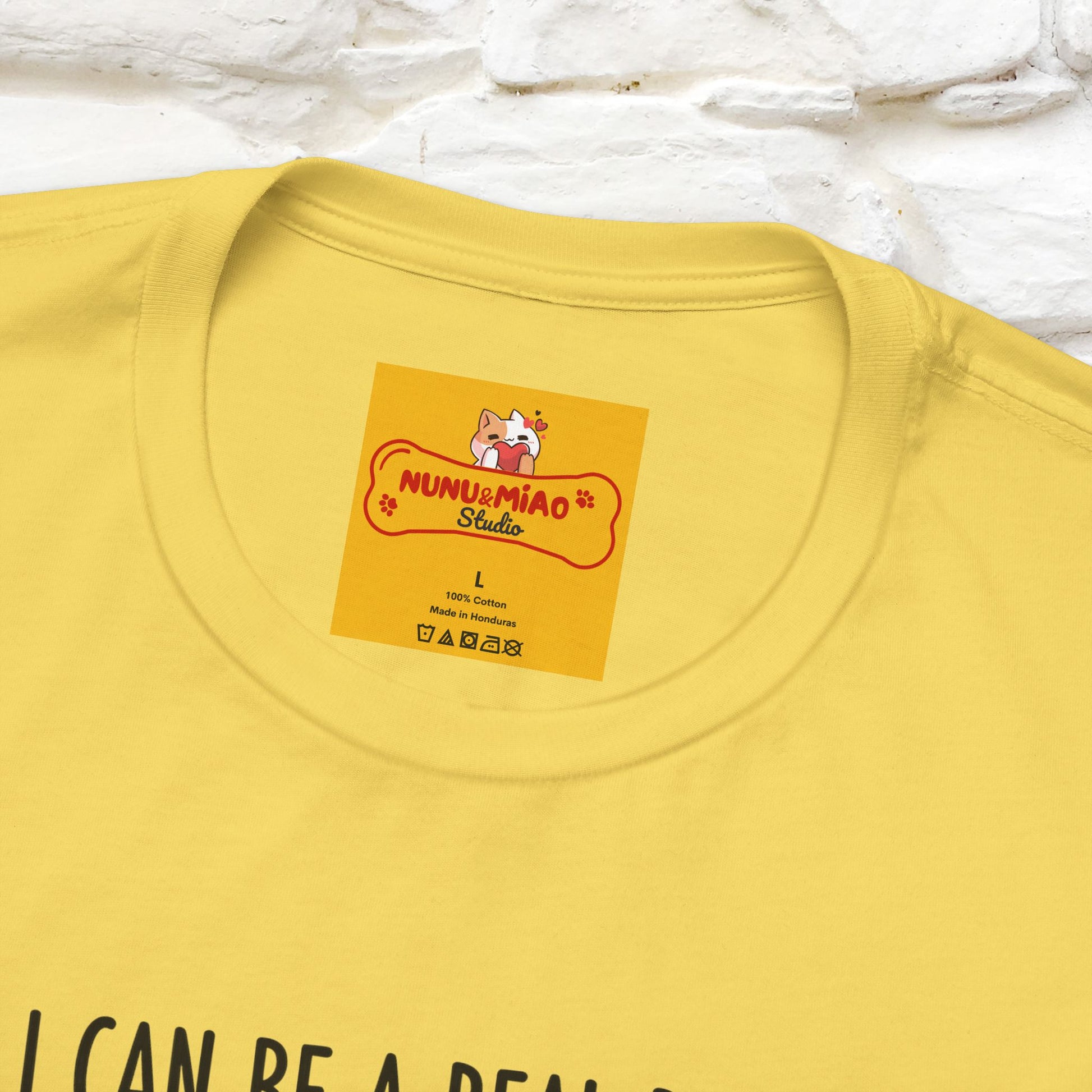 "I Can Be a Real Devil Before My Coffe" Funny T-shirt |Nunu&Miao Studio - Nunu&Miao Studio