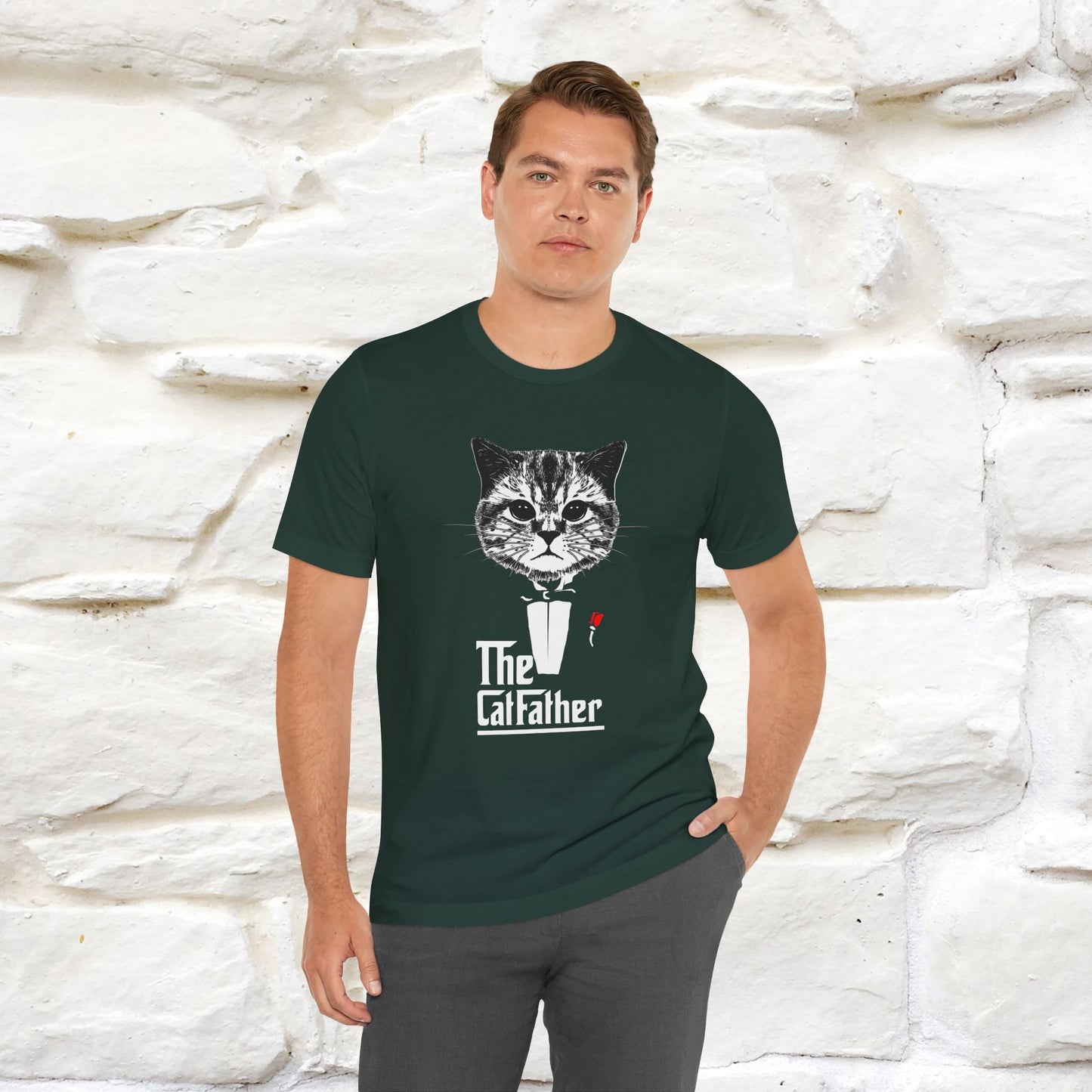 ''The Cat Father T-Shirt''| Iconic Cat Lover Tee | Nunu&Miao Studio