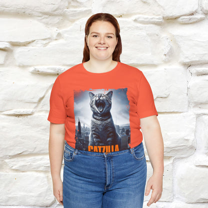 Catzilla T-Shirt | Cat T-Shirt | Nunu&Miao Studio - Nunu&Miao Studio