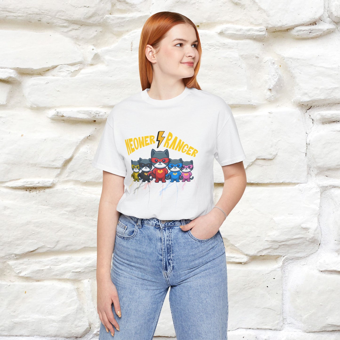 ''Meower Ranger''| CatT-Shirt | Nunu&Miao Studio - Nunu&Miao Studio