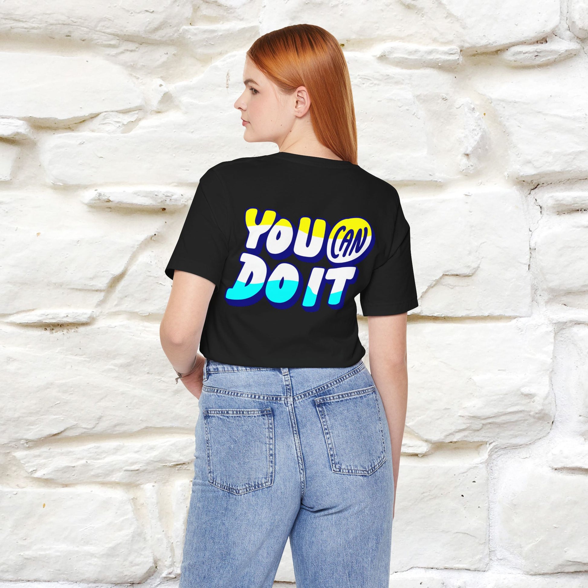"You Can Do It'' | Front & Back Design | Nunu&Miao Studio - Nunu&Miao Studio