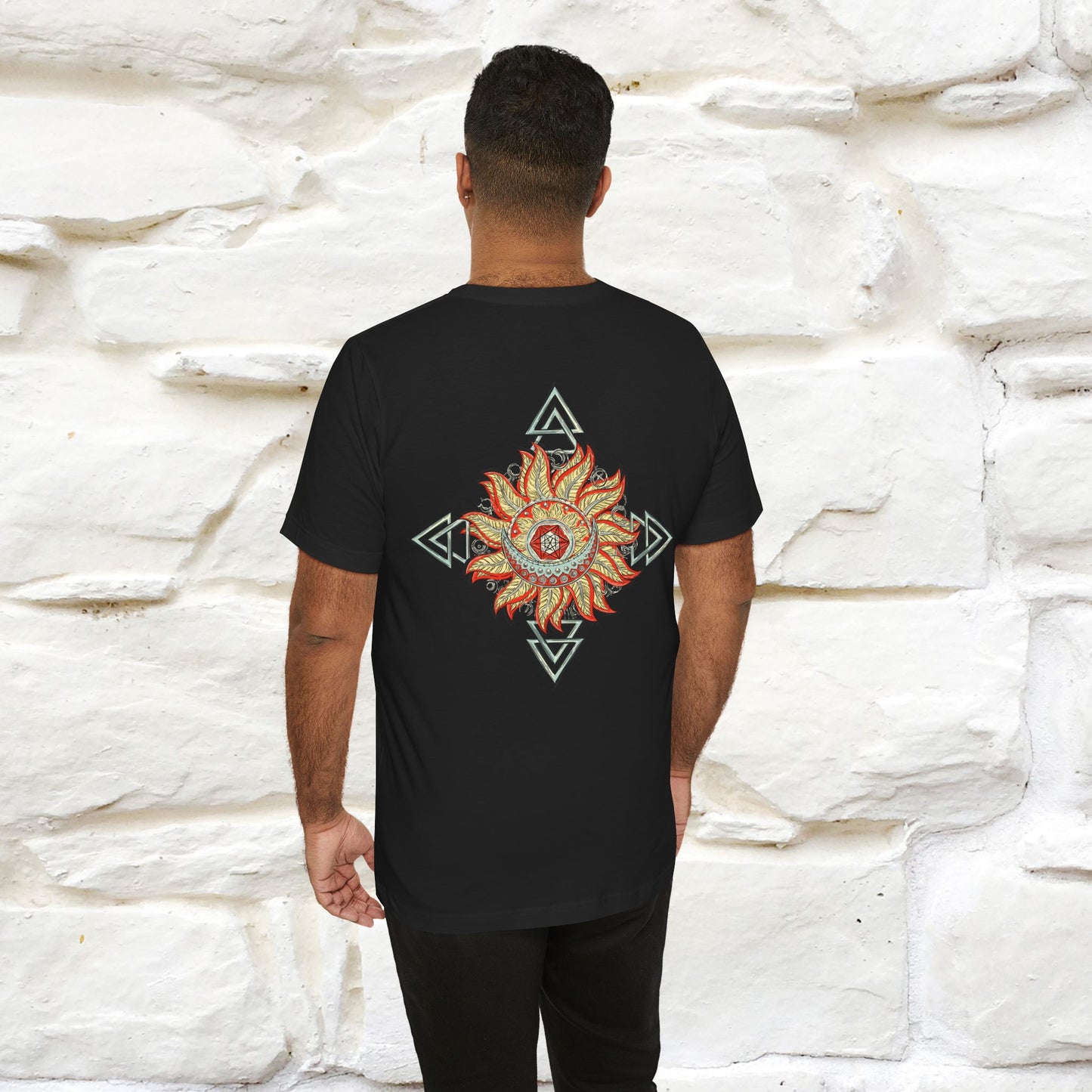 "The Third Eye'' Cat T-Shirt Front and Back Design | Nunu&Miao Studio - Nunu&Miao Studio