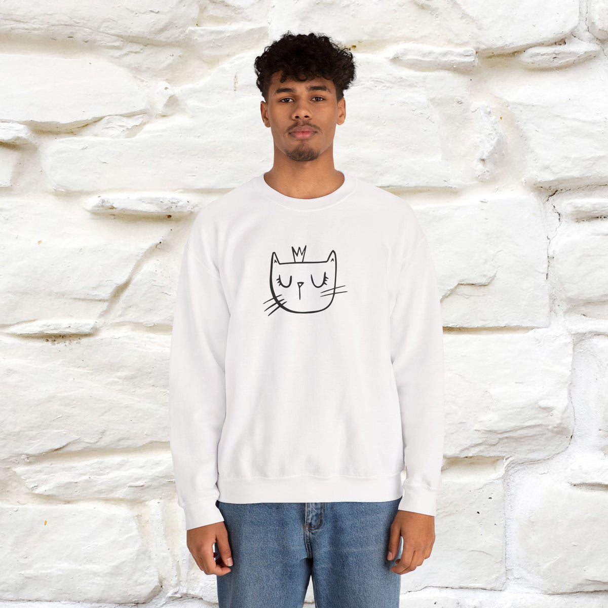 ''When I realize men are...'' | Cute Cat Sweatshirt | Nunu&Miao Studio