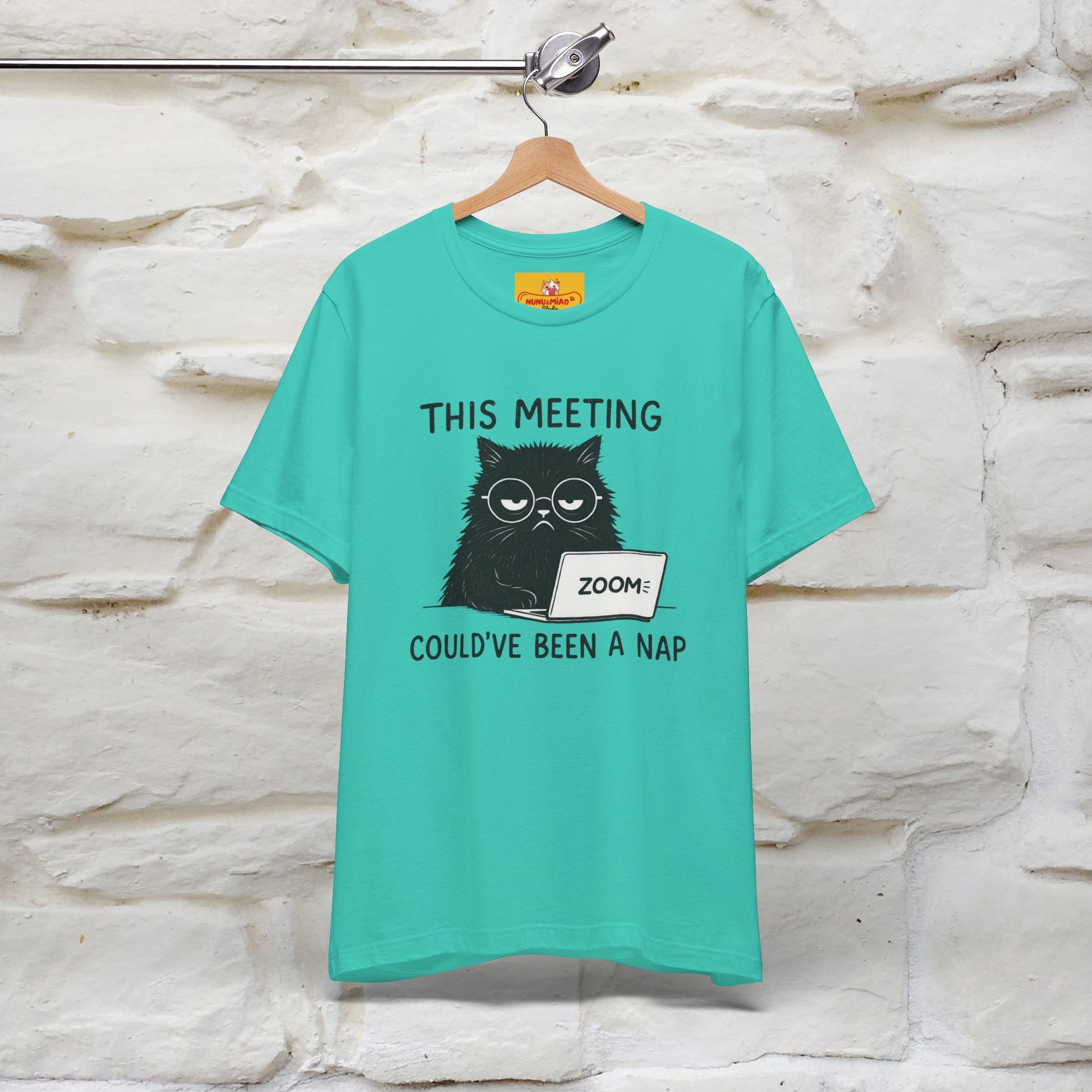 "This Meeting Could've Been a Nap" | Sarcastic Cat T-Shirt | Nunu&Miao Studio - Nunu&Miao Studio