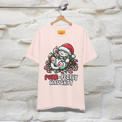 “Purr-Fectly Naughty” | Cat T-Shirt | Nunu&Miao Studio