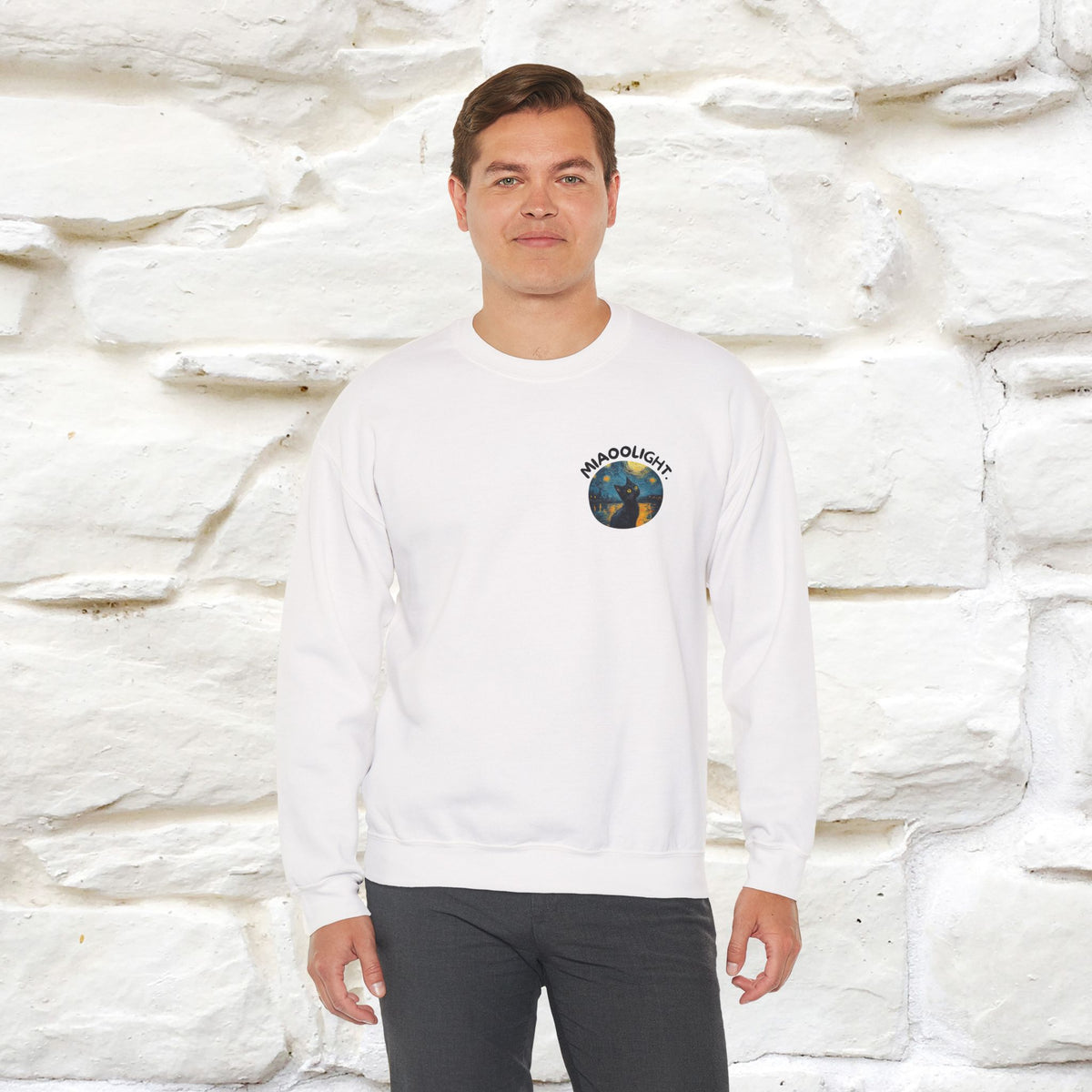 ''Miaoo Light'' |Cat Sweatshirt | Nunu&Miao Studio