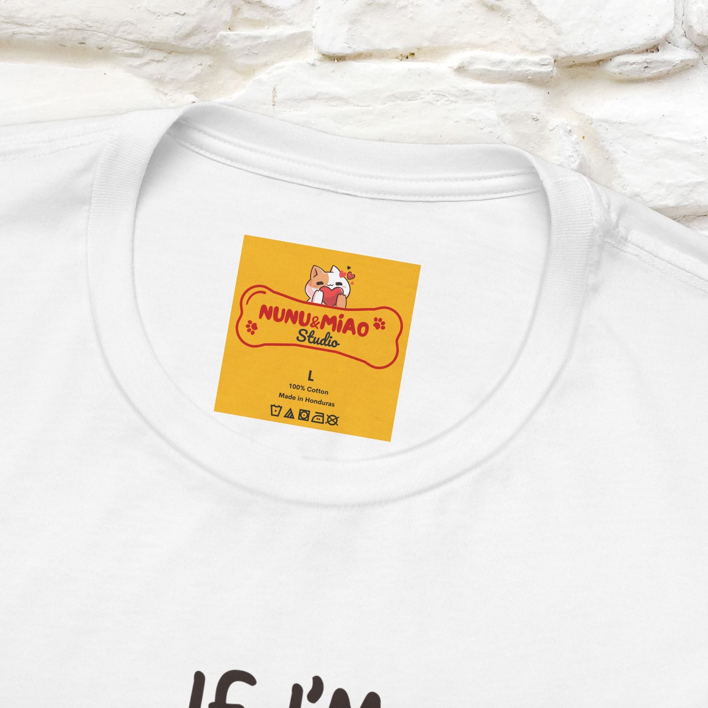 ''If I'm Moody Give Me Foody''| Funny T-Shirt | Nunu&Miao Studio