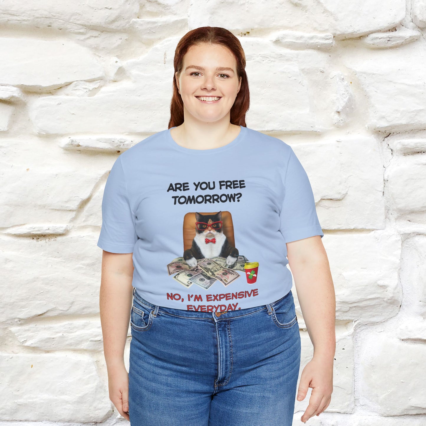 “Are You Fee Tomorrow?” | Cat T-Shirt | Nunu&Miao Studio