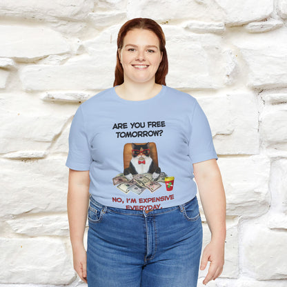 “Are You Fee Tomorrow?” | Cat T-Shirt | Nunu&Miao Studio